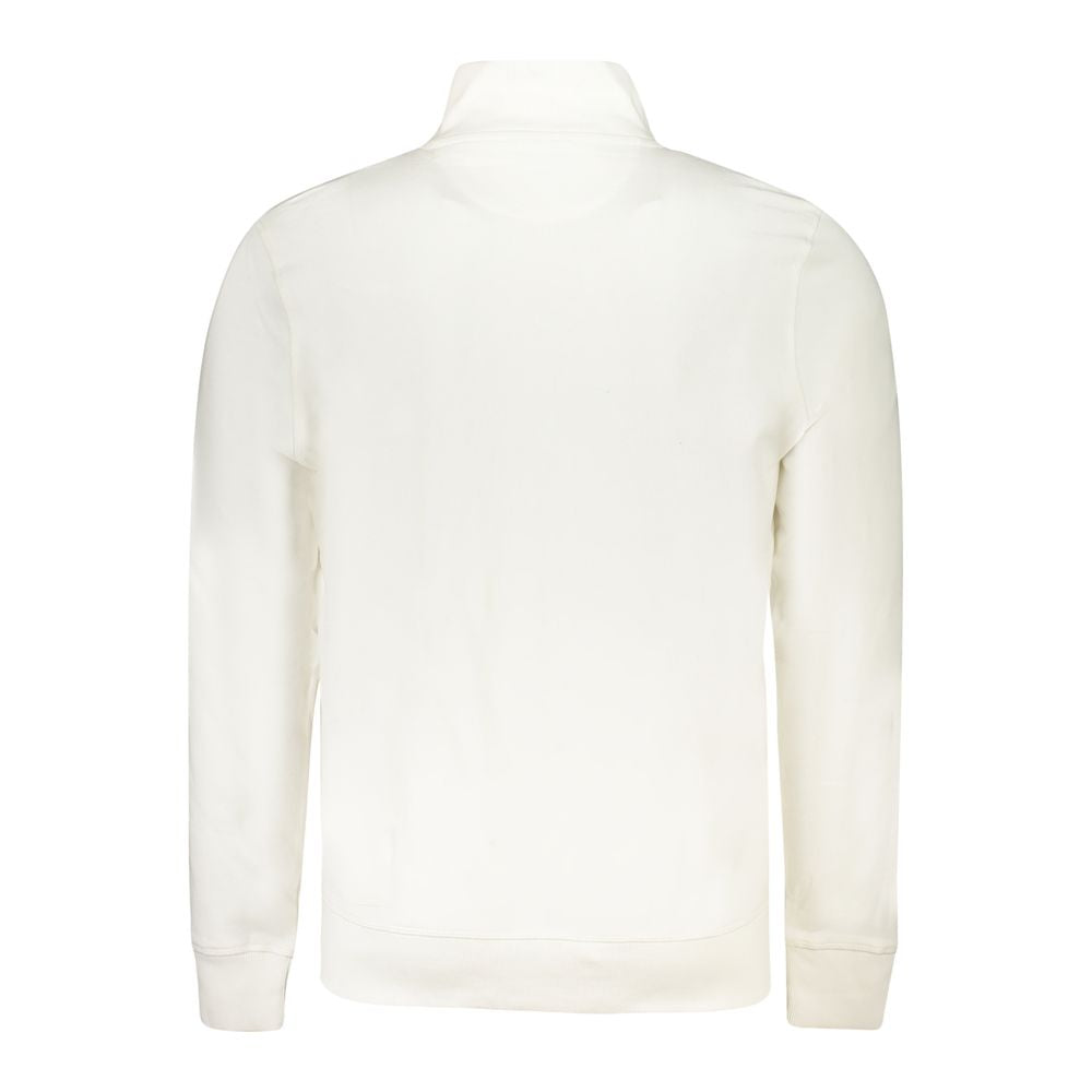 White Cotton Men's Sweatshirt