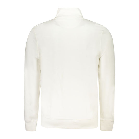 White Cotton Men's Sweatshirt