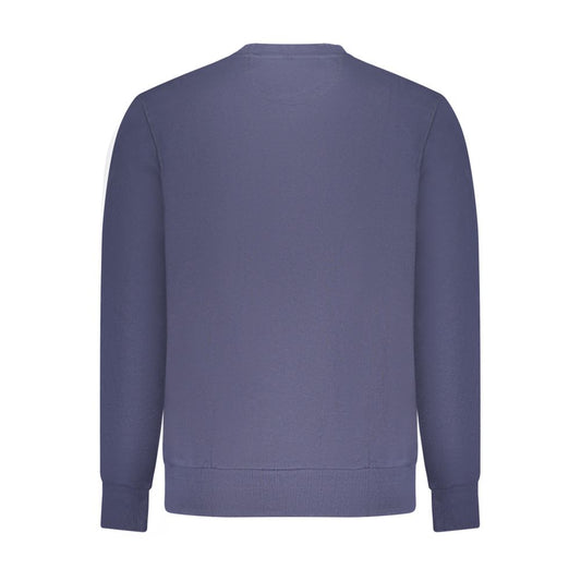 Blue Cotton Men's Sweatshirt
