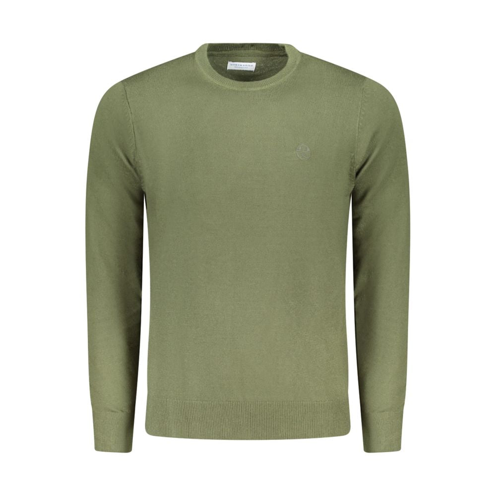 Green Nylon Sweater