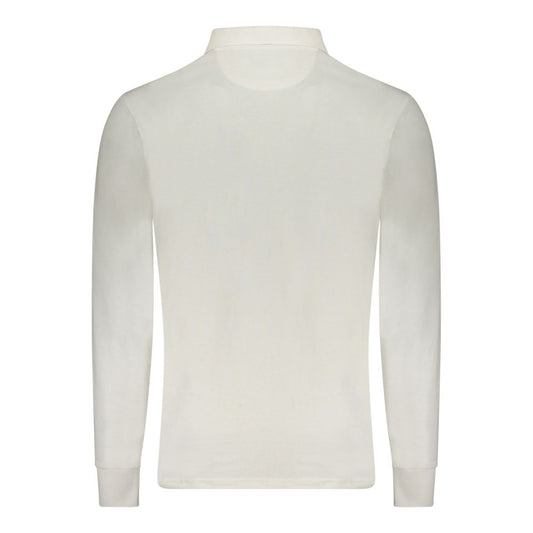White Cotton Men's Polo Shirt