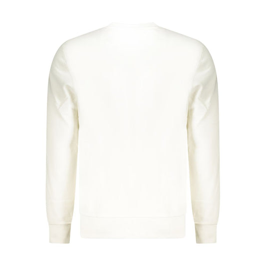 White Cotton Men's Sweatshirt