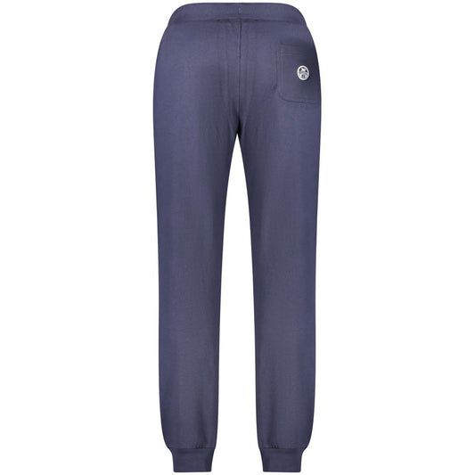 Blue Cotton Men's Sweatpant