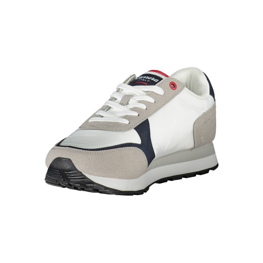 White Polyester Sneaker