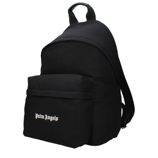 Black Fabric Backpack