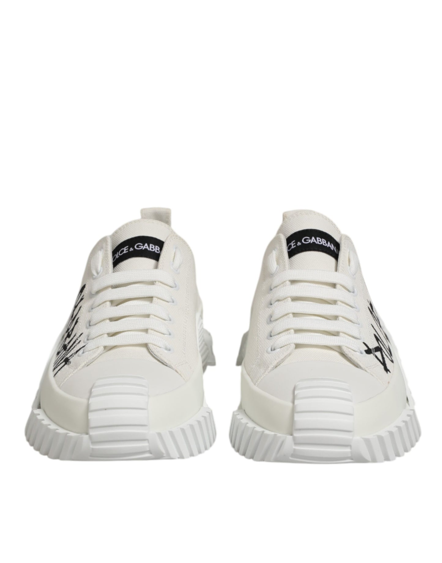 White Cotton NS1 Low Top Sneaker Shoes