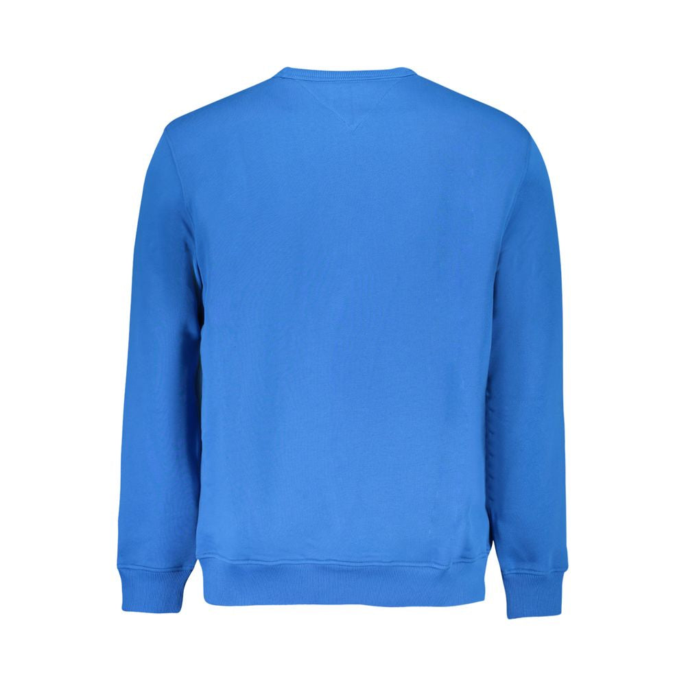 Blue Cotton Men's Sweatshirt