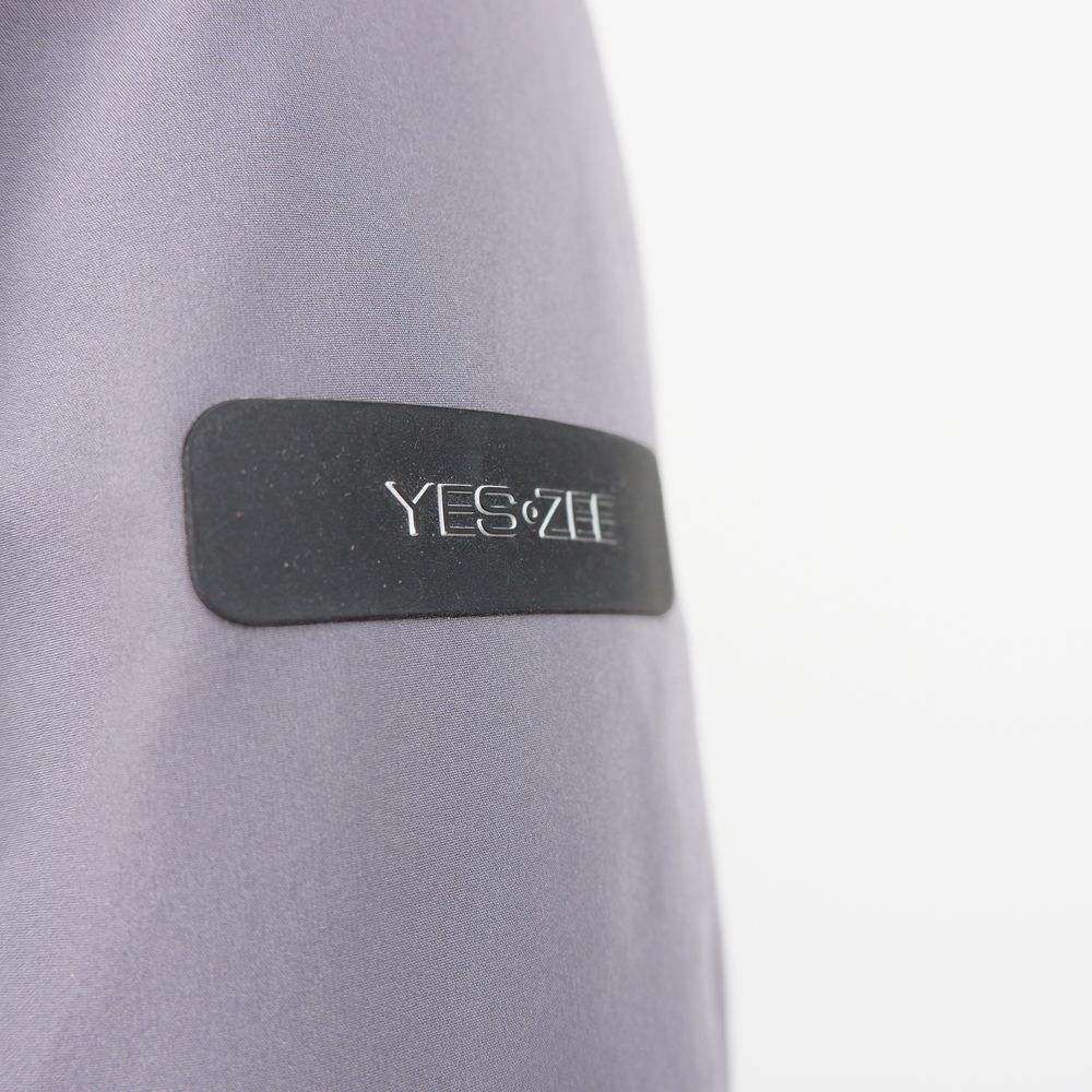 Gray Nylon Jackets & Coat