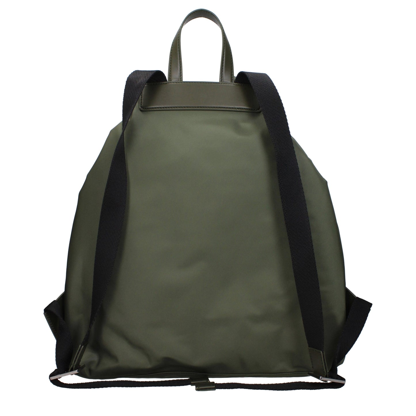 Green Nylon Backpack