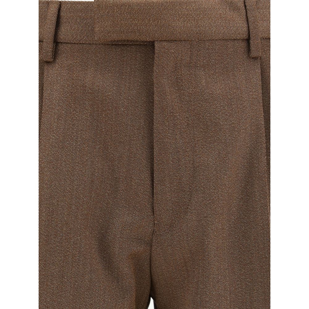 Tailored Trousers in Brown