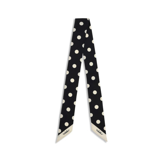 Black Silk Scarf
