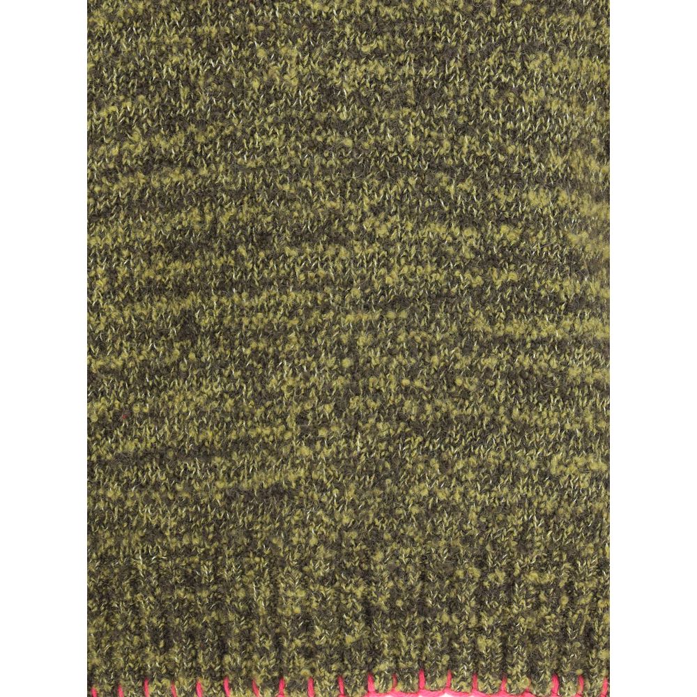 Green Recycled Polyamide Sweatshirt