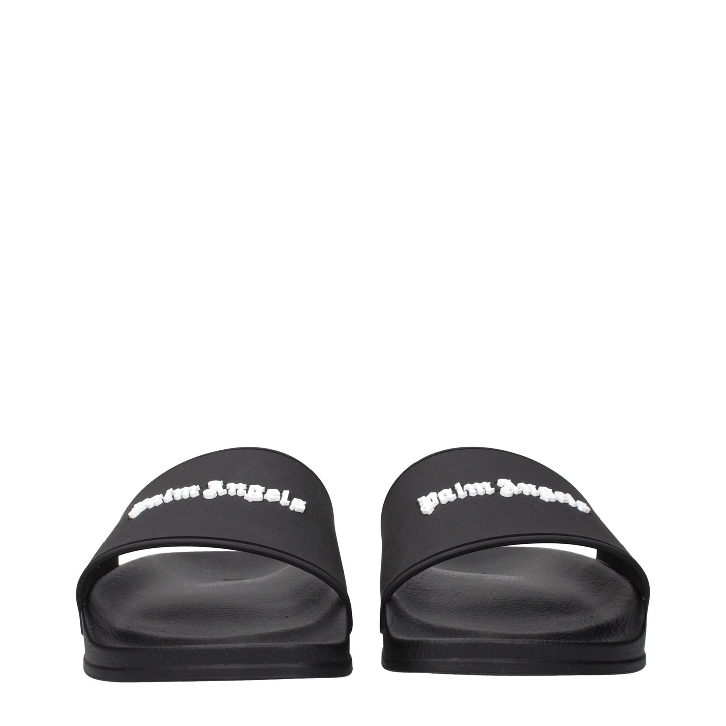 Black Cotton Slippers