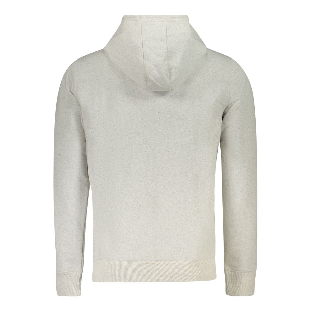 Grigio Cotton Men's Hooded Sweatshirt