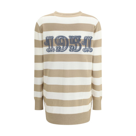 Multicolor Fleece Wool Cardigan