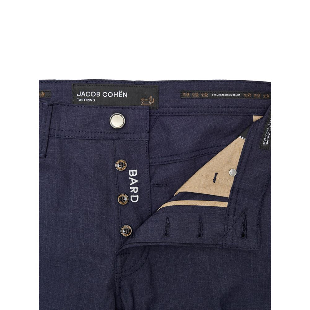 Blue Wool Pant