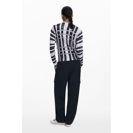 "Bianco Viscosa Womens Sweater"
