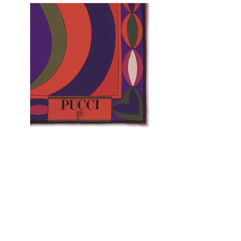 Printed silk Scarf
