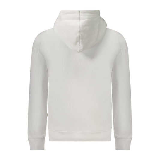 White Organic Cotton Men Sweatshirt