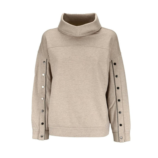Beige Cashmere Sweatshirt