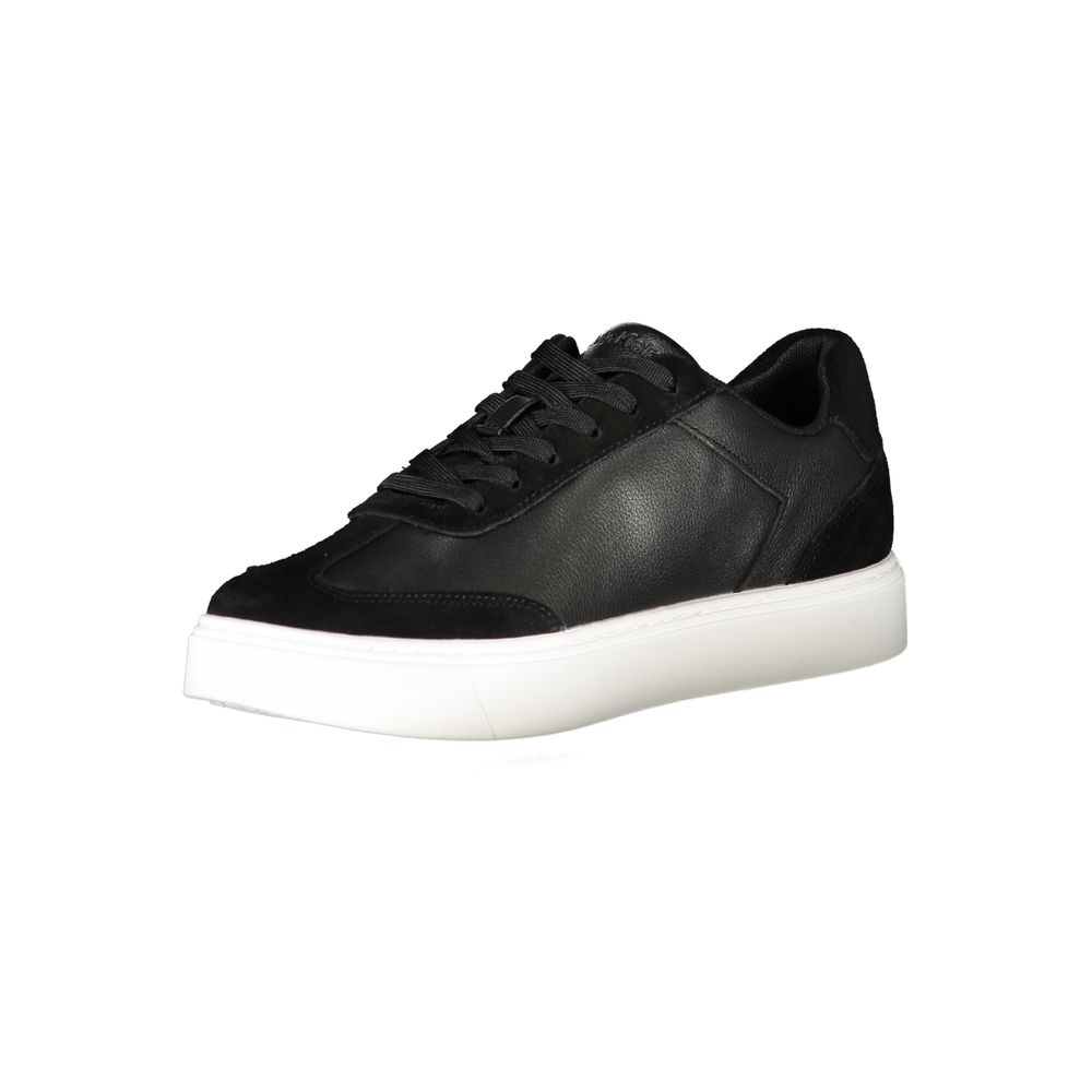 Nero Polyurethane Men Sneaker