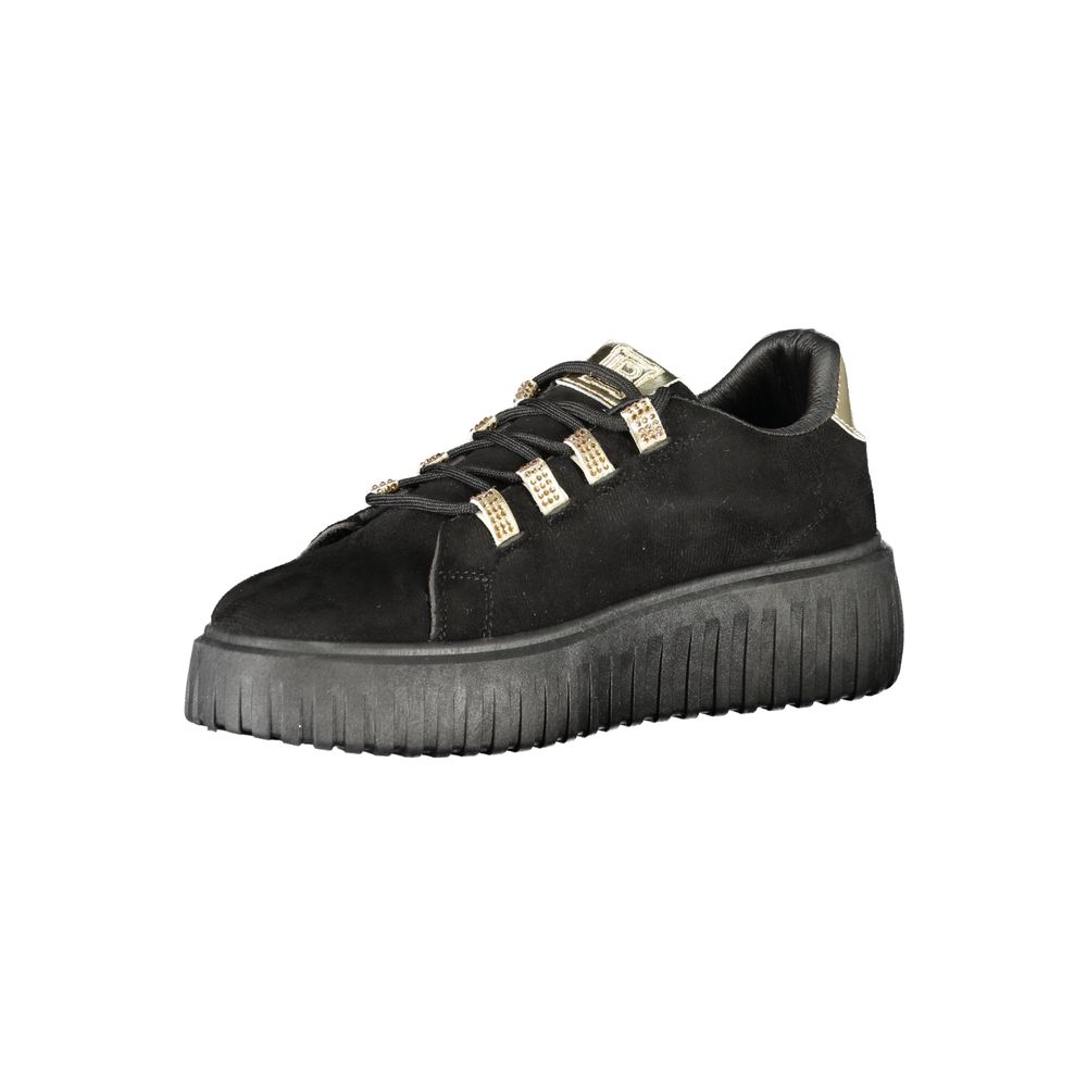 Nero Poliuretano Women Sneaker