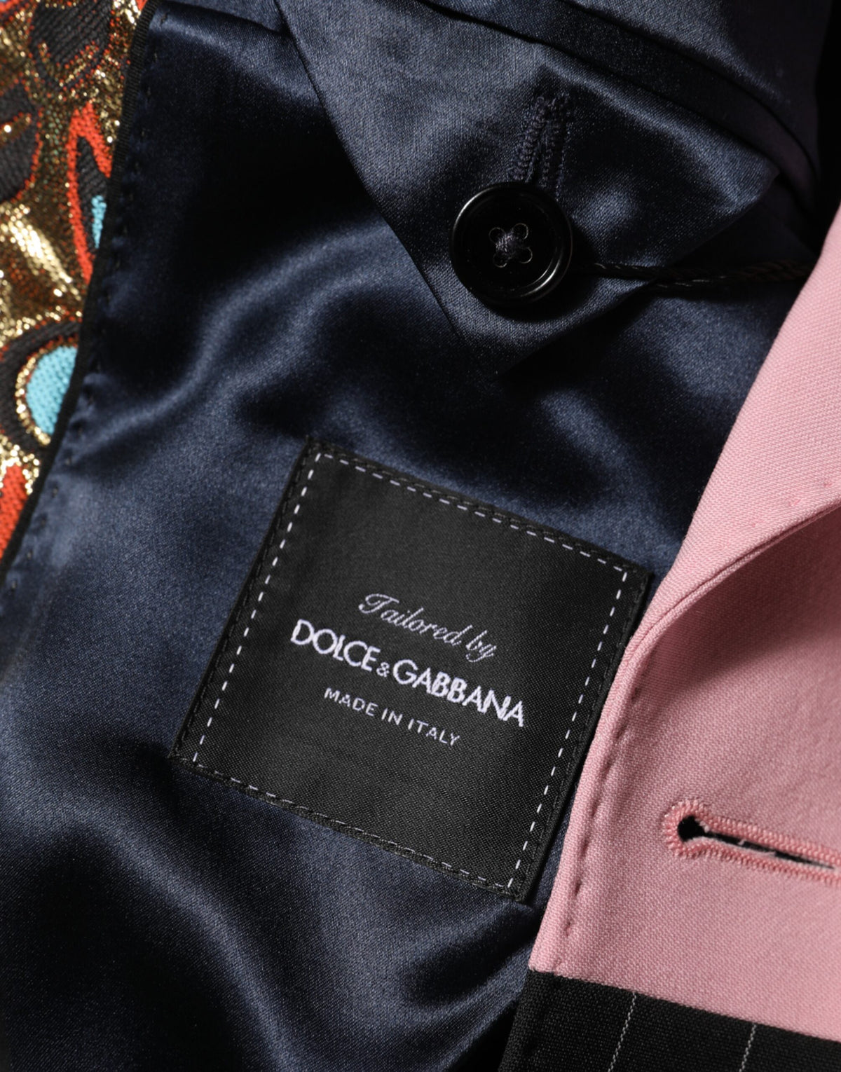 Multicolor Patchwork Single Breasted Jacket Blazer