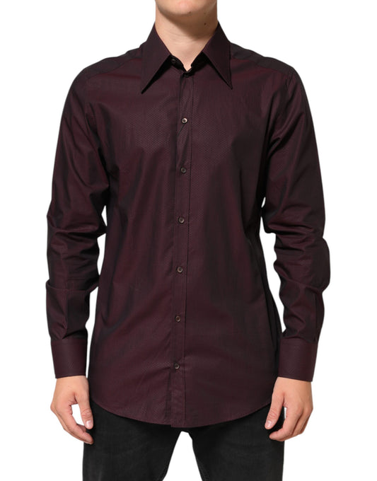Violet GOLD Cotton Collared Dress Formal Shirt