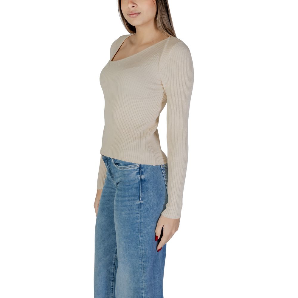 Cream Viscose Sportswear