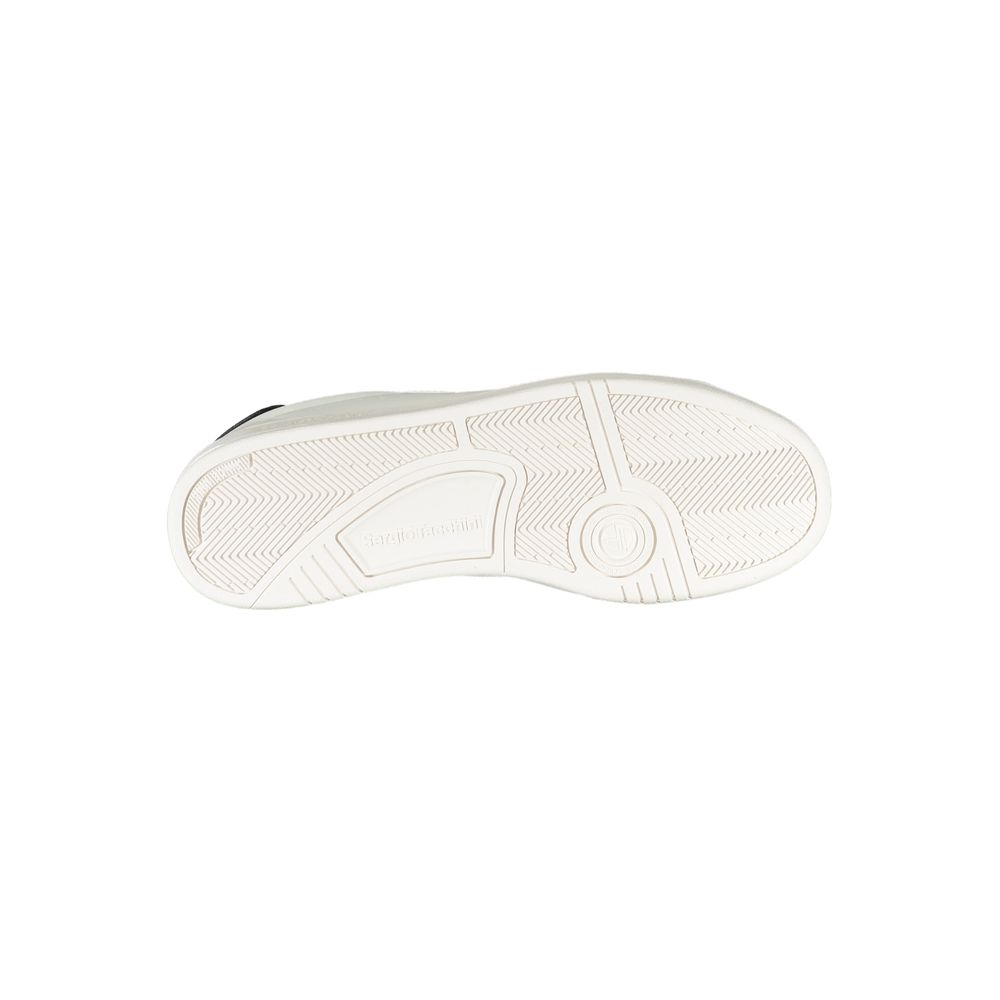 Bianco Polyurethane Men Sneaker