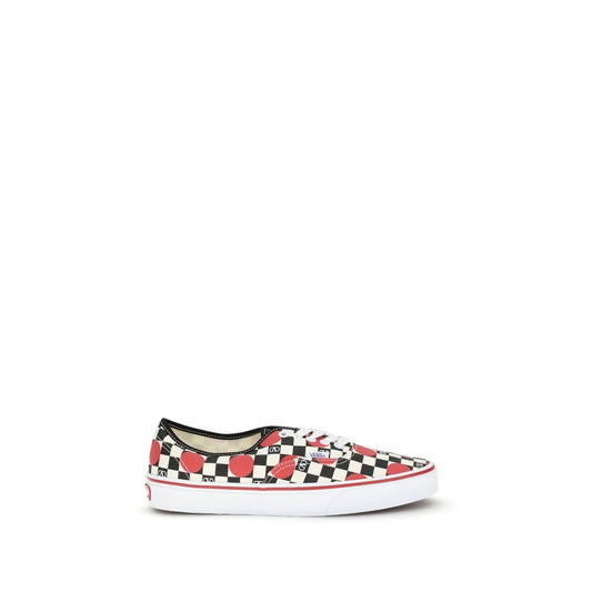 Multicolor Canvas Low Top Sneakers