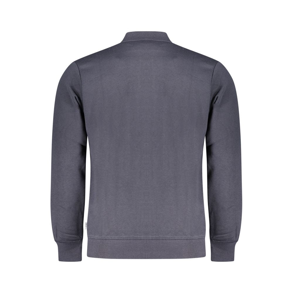 Blue Cotton Men's Sweatshirt
