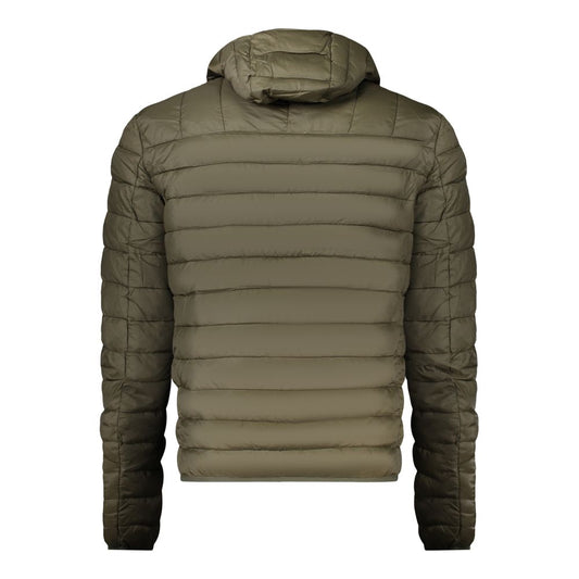 Green Polyester Light Jacket