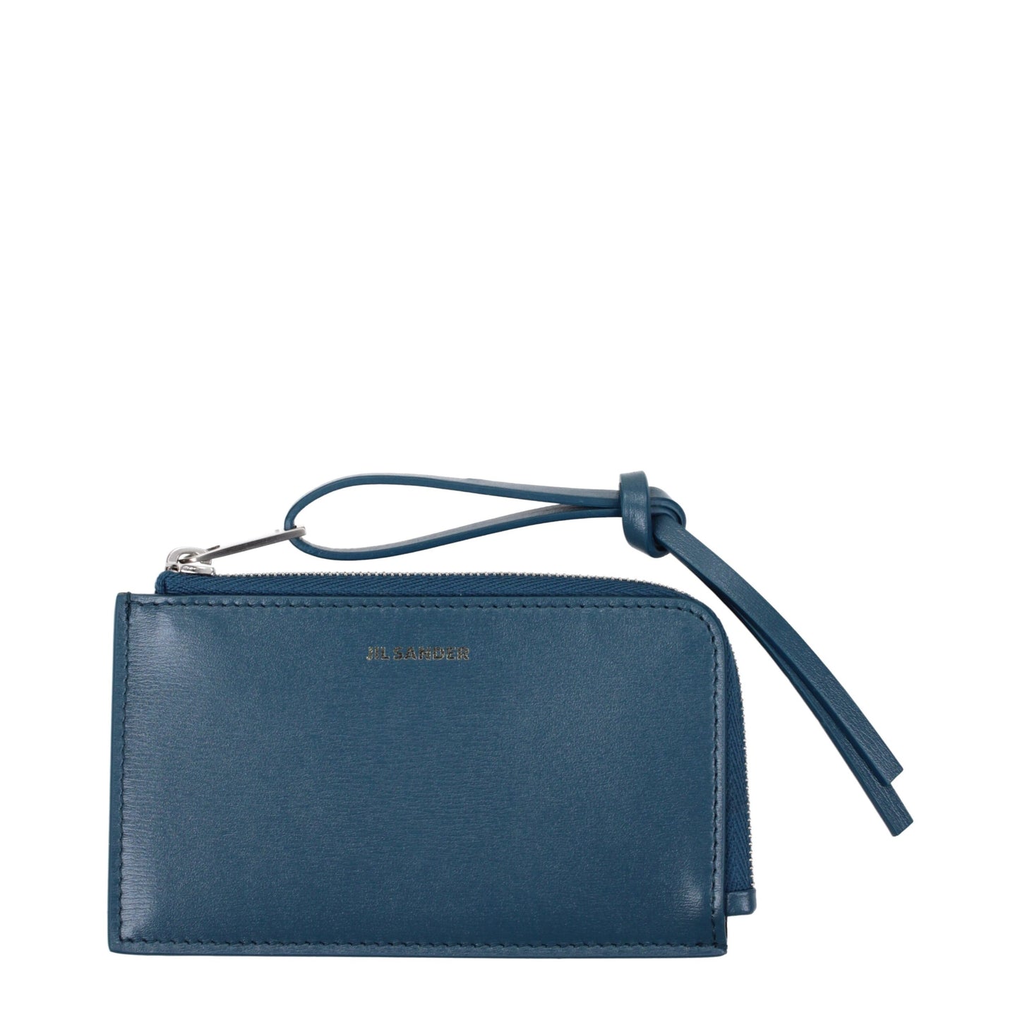 Blue Leather Wallet