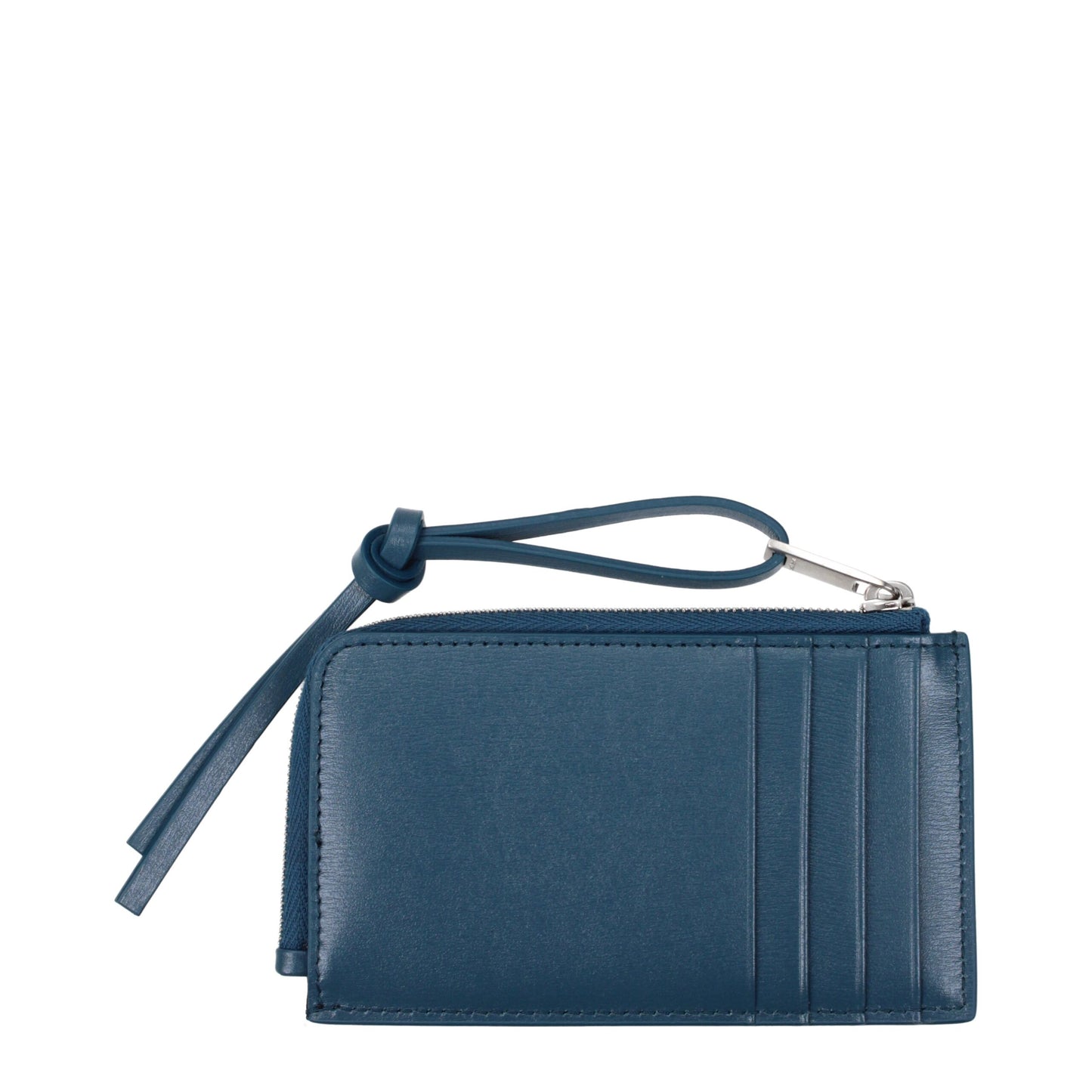Blue Leather Wallet