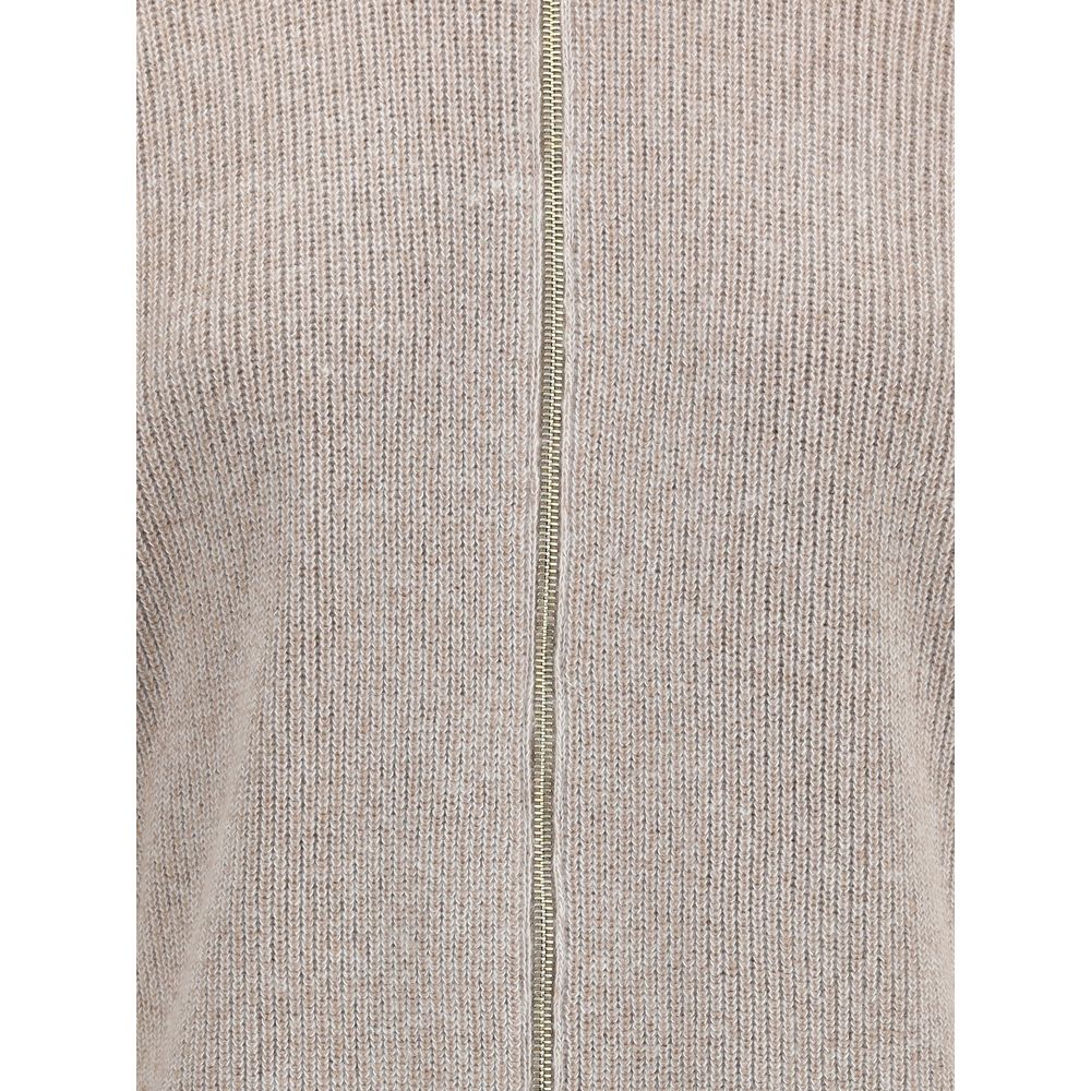 Reversible Platinum Mohair Jacket
