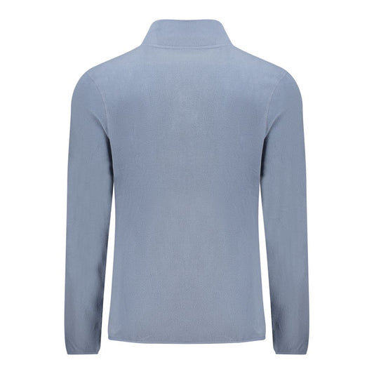 Blue Polyester Men Sweater