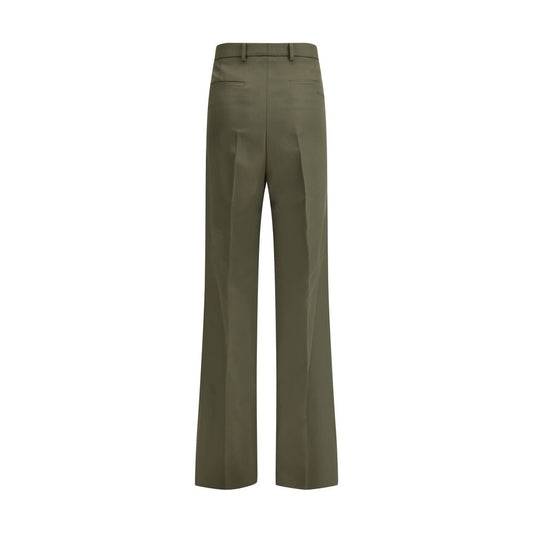 Bicolor Wool Pants