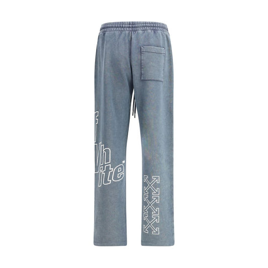 Blue Cotton Joggers (Workout Pants)