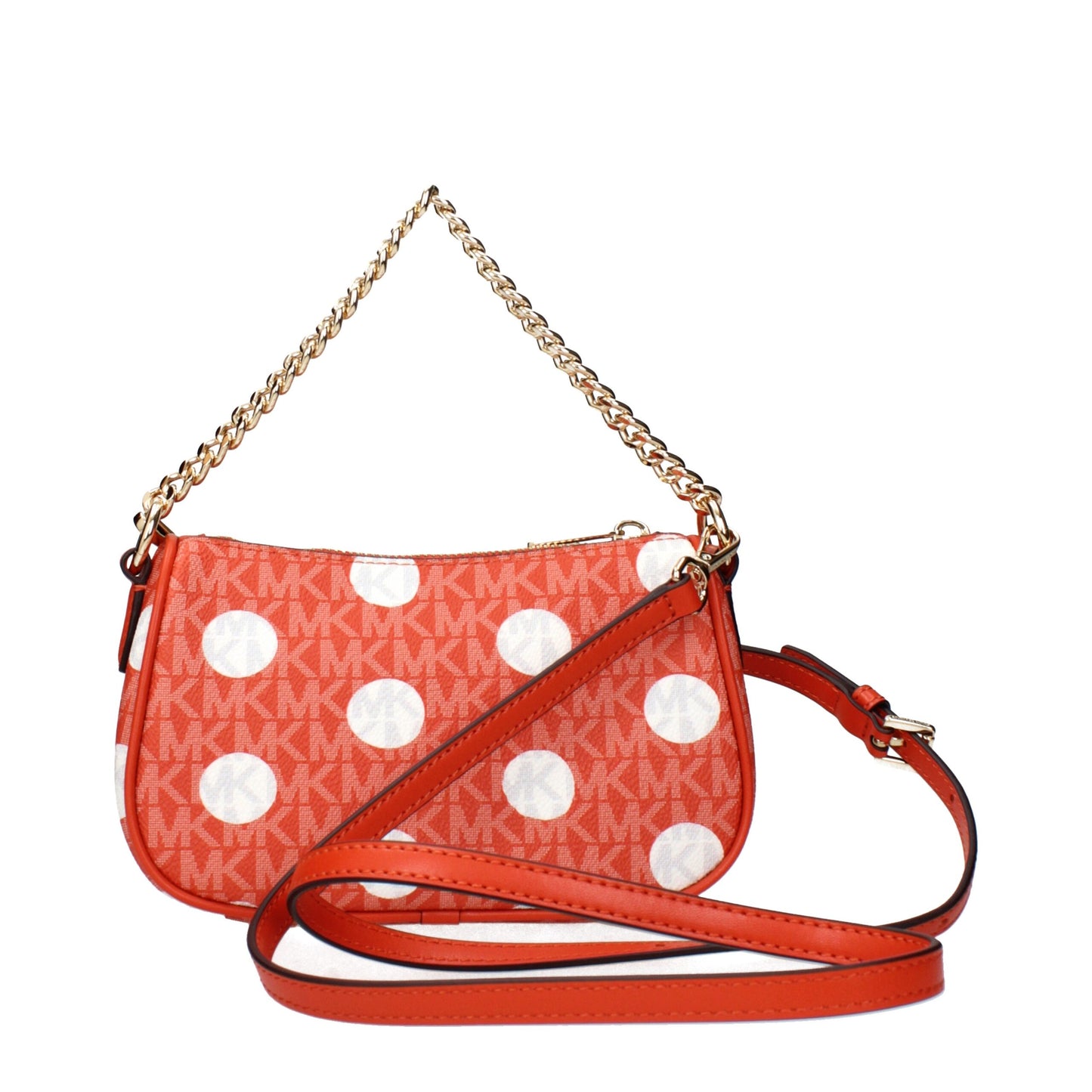 Red Fabric Handbag