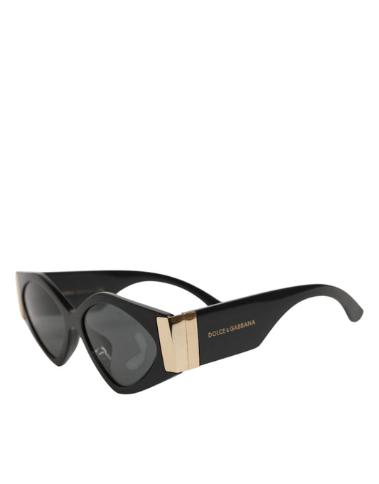DG4396 Gray Gradient Black Irregular Frame Sunglasses