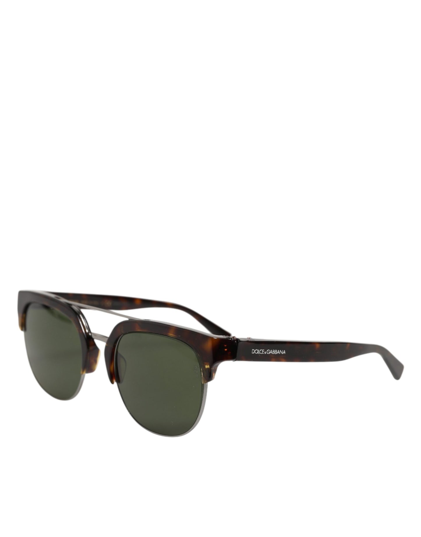 DG4317F Brown Tortoiseshell Pilot Frame Shades Sunglasses