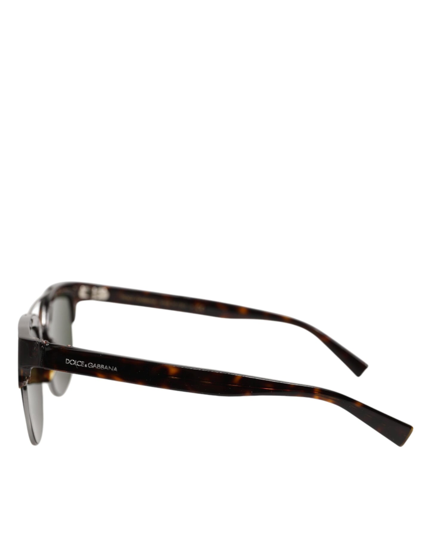 DG4317F Brown Tortoiseshell Pilot Frame Shades Sunglasses