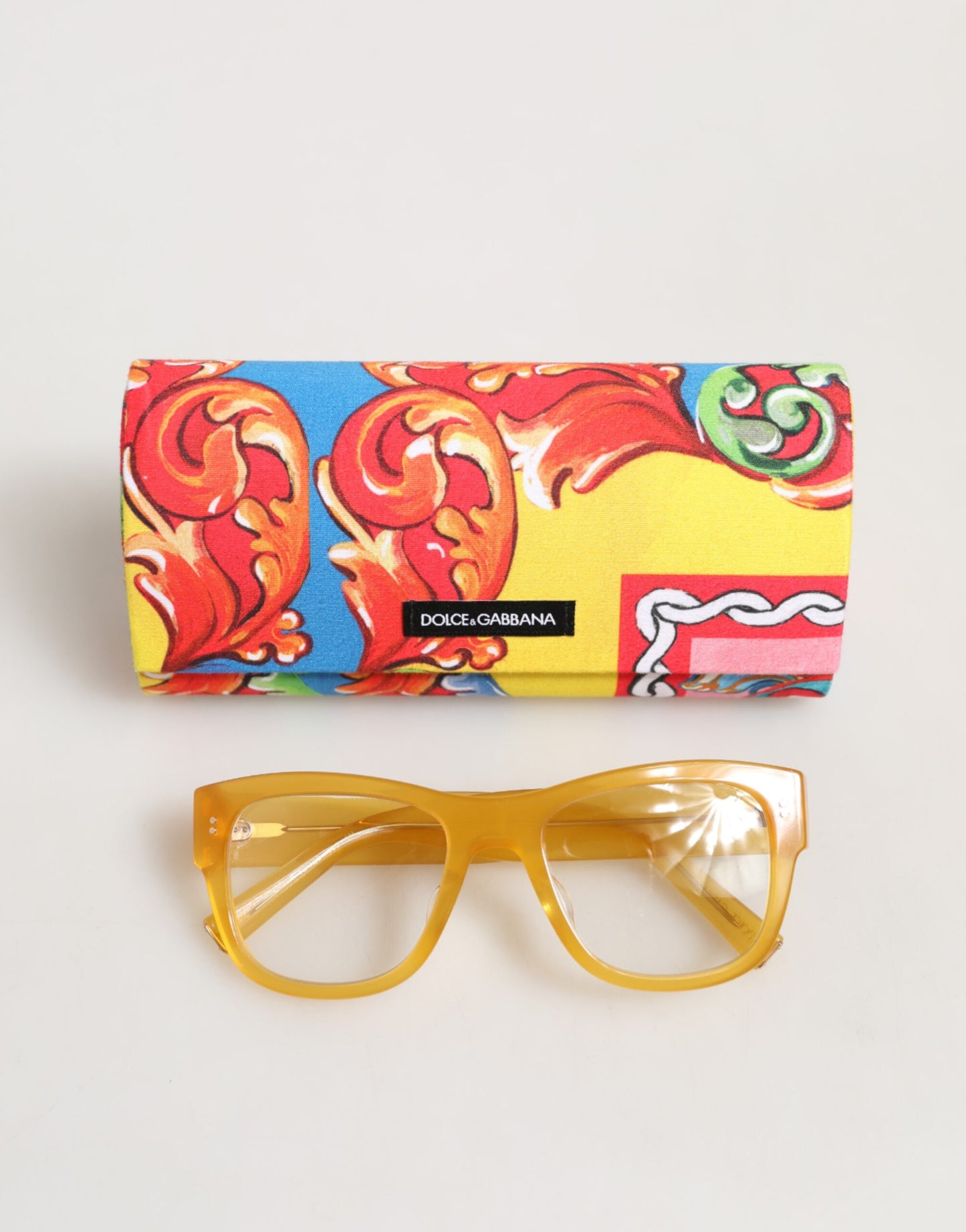 DG4338F Yellow Acetate Eccentric Sartorial Sunglasses