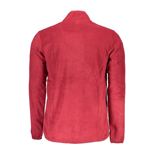 Red Polyester Sweatshirt
