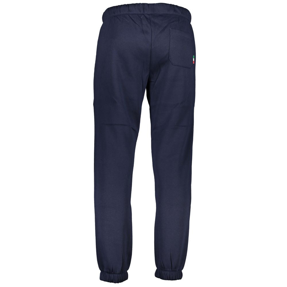 Blu Polyester Men's Sweatpant