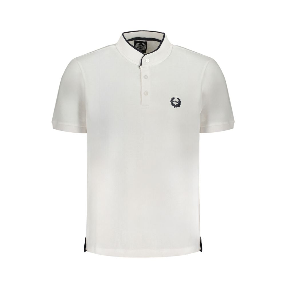 White Cotton Polo Shirt