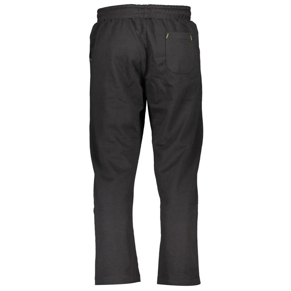 Black Cotton Men's Sweatpant