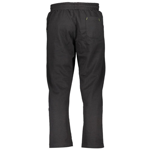 Black Cotton Men's Sweatpant