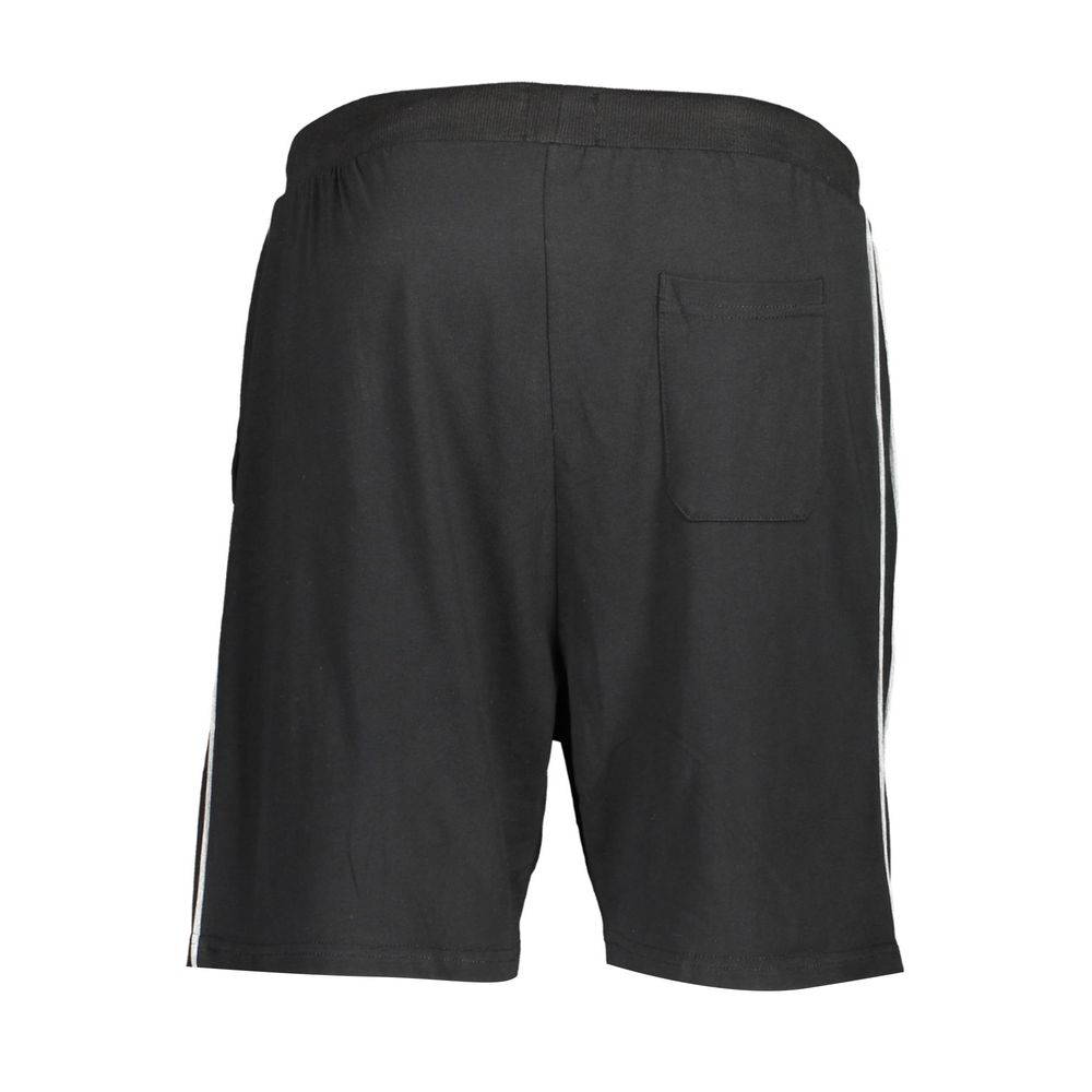 Black Cotton Men's Track Pant
